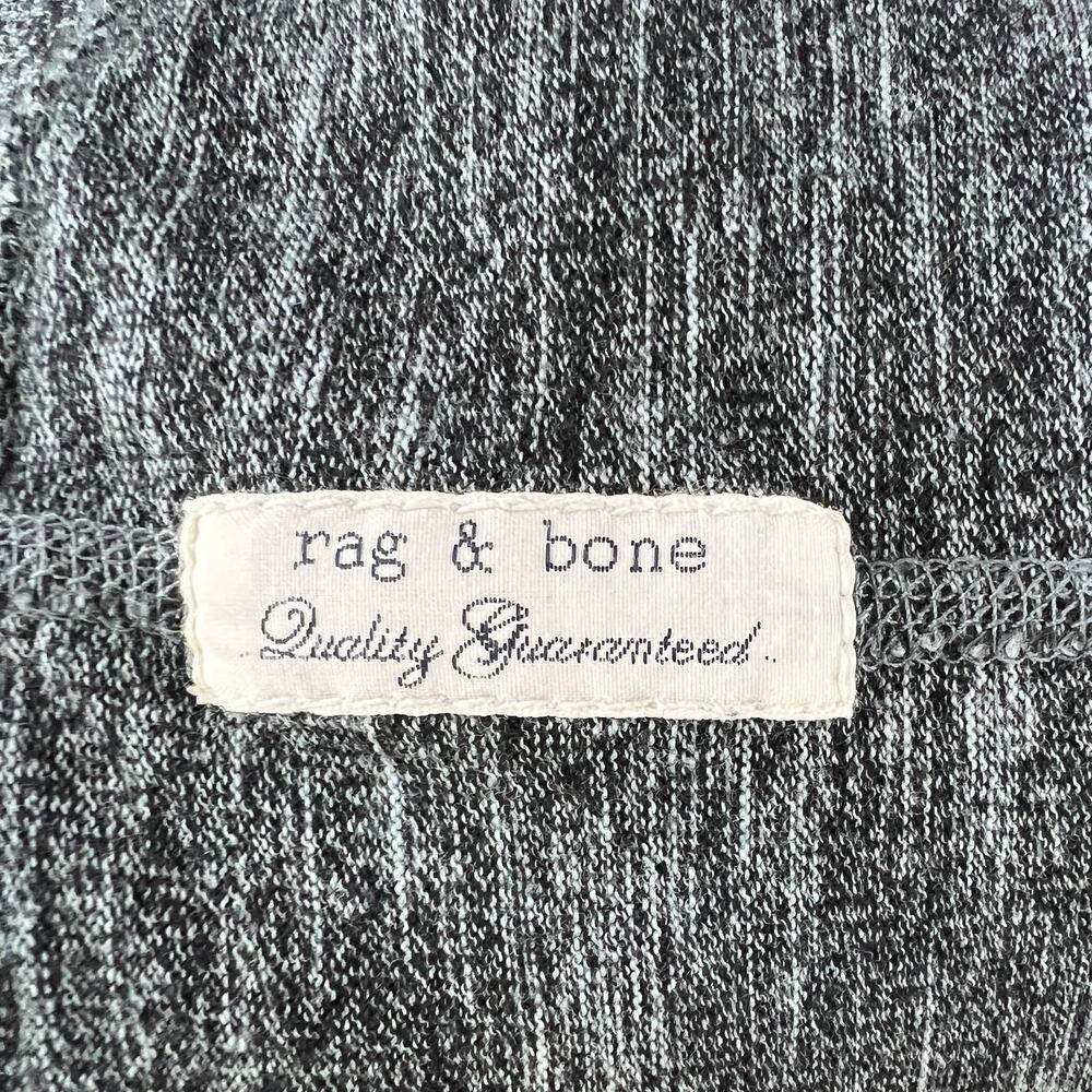 Rag & Bone Standard Issue Two-Tone Gray Raglan Lo… - image 7
